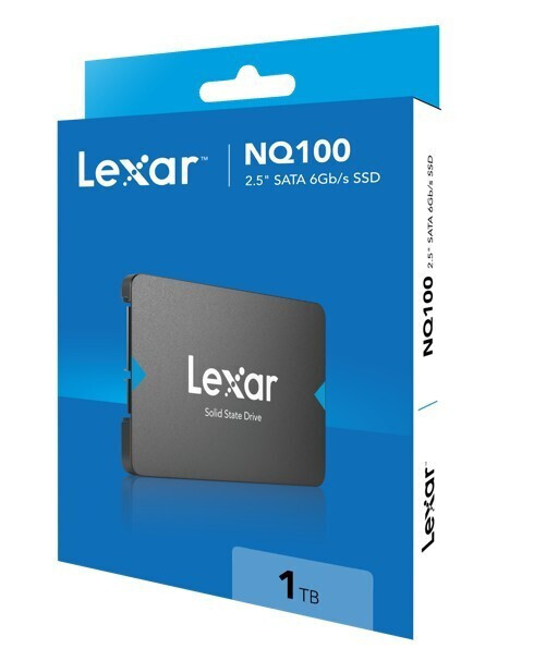 Lexar NQ100 SSD 1TB τύπου 2.5 με σύνδεση SATA III LNQ100X001T-RNNNG