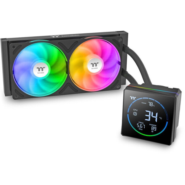 Thermaltake TH240-S V3 ARGB Sync v3 Υδρόψυξη AIO CPU με 2 Ανεμιστήρες 120mm