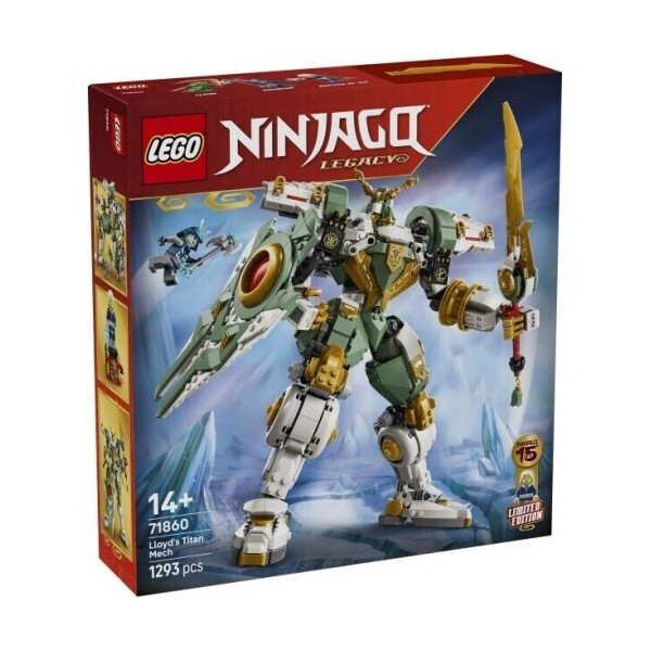 LEGO Ninjago Lloyds Titan Mech 15th Anniversary για 14 Ετών 1293τμχ Κωδικός 71860