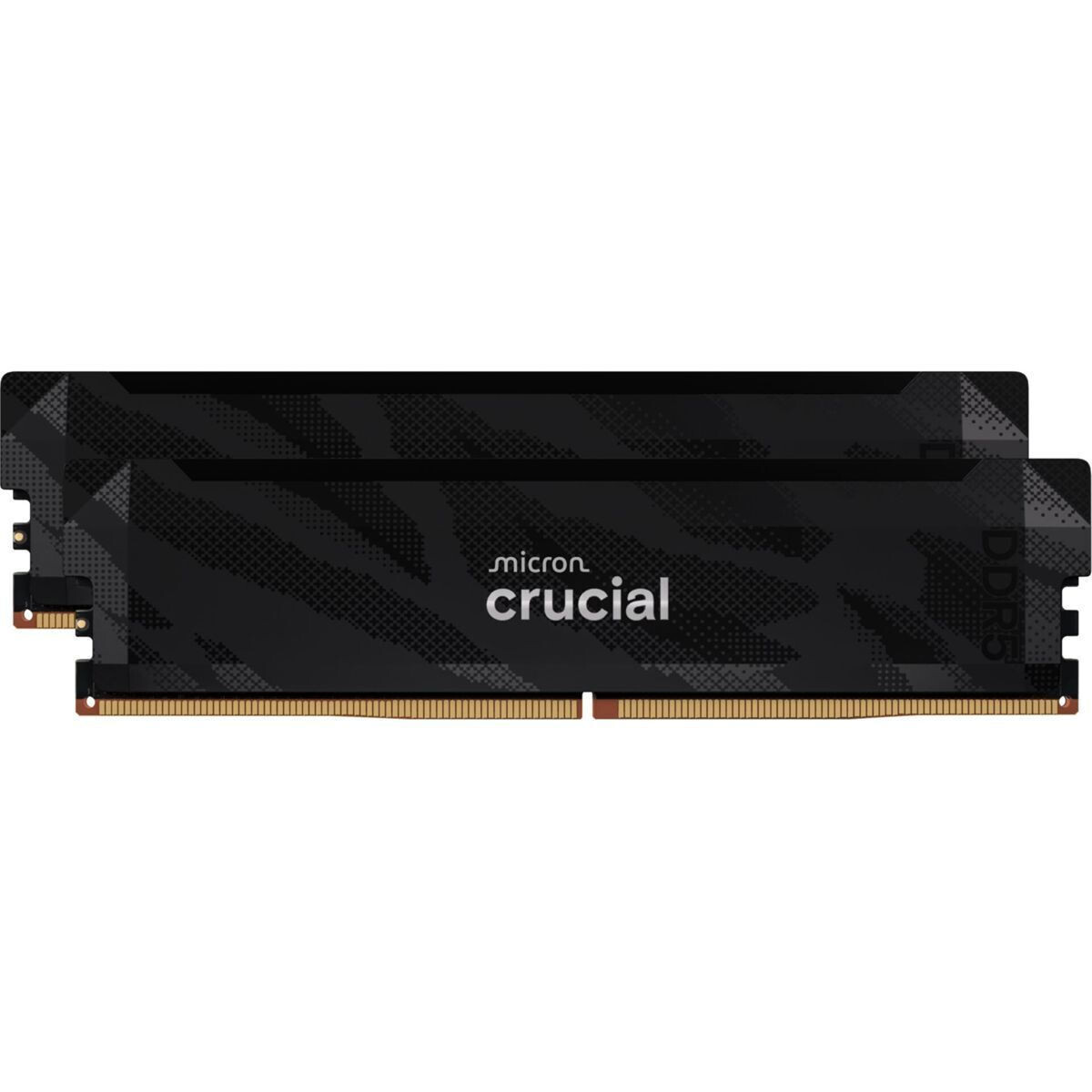 Crucial Pro OC DDR5 32GB RAM με 2x16GB Modules και Ταχύτητα 6400 για Desktop Κωδικός CP2K16G64C32U5B