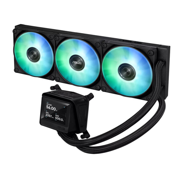 Asus MAX Gaming LC 360 ARGB LCD Υδρόψυξη AIO CPU με 3 Ανεμιστήρες 120mm