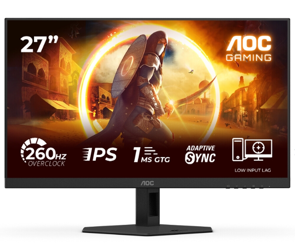 AOC 27G4ZRE IPS Monitor 27 FHD 1920x1080 260Hz με Χρόνο Απόκρισης 1ms GTG