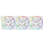 Thermaltake TS140 EX Case Fan 2000rpm / 93.35cfm με RGB Φωτισμό και Σύνδεση 6-Pin 3τμχ Λευκό