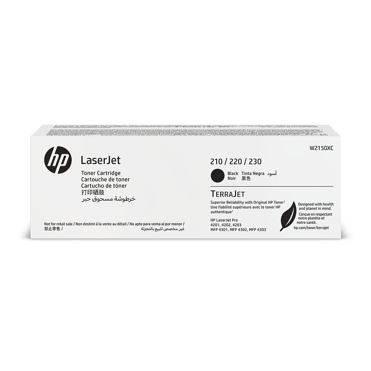 HP W2150XC Γνήσιο Toner Laser Εκτυπωτή Μαύρο