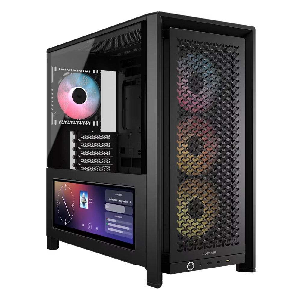 Corsair Frame 4000D Gaming Midi Tower Κουτί Υπολογιστή με Πλαϊνό Παράθυρο Μαύρο