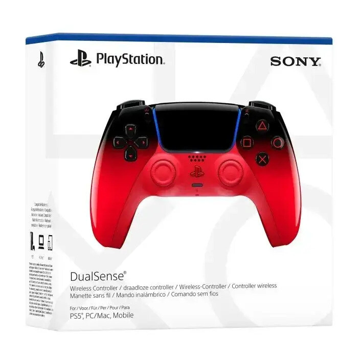 Sony DualSense Hyperpop Ασύρματο Gamepad για PS5 Techno Red