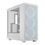 Fractal Design Epoch XL Gaming Full Tower Κουτί Υπολογιστή με Πλαϊνό Παράθυρο και RGB Φωτισμό Λευκό