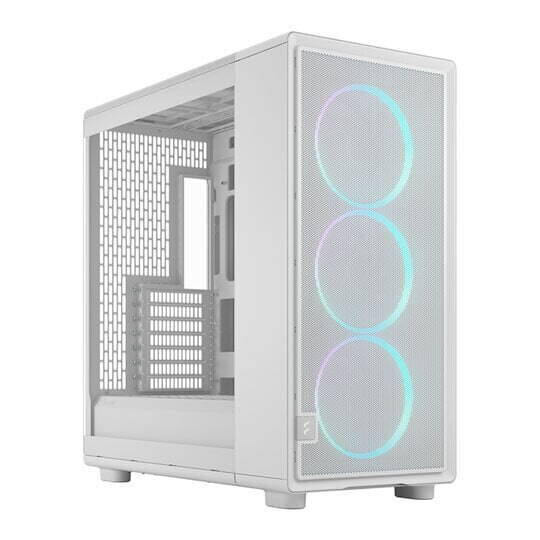 Fractal Design Epoch XL Gaming Full Tower Κουτί Υπολογιστή με Πλαϊνό Παράθυρο και RGB Φωτισμό Λευκό
