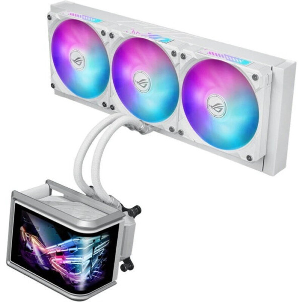Asus ROG Ryuo IV SLC 360 ARGB Υδρόψυξη AIO CPU με 3 Ανεμιστήρες 120mm Λευκή