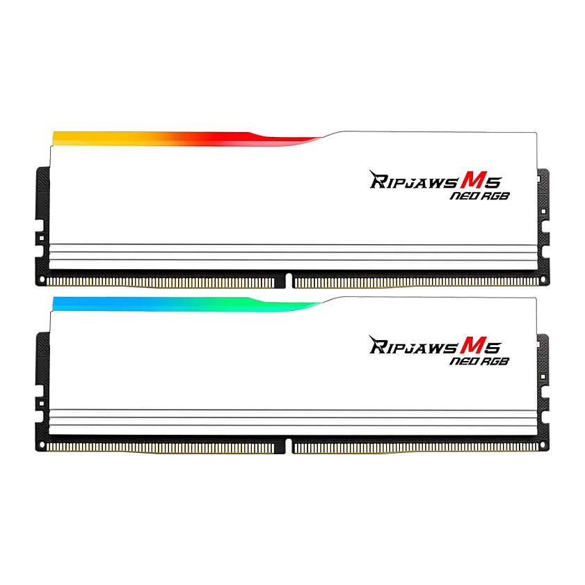 G.Skill Ripjaws M5 Neo RGB DDR5 64GB RAM με 2x32GB Modules και Ταχύτητα 6000 για Desktop Κωδικός F5-6000J3040G32GX2-RM5NRW