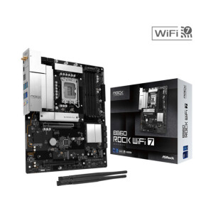ASRock B860 Rock Wi-Fi Motherboard ATX με Intel 1851 Socket 90-MXBUA0-A0UAYZ