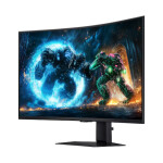 Samsung Odyssey G7 G75F VA HDR Curved Gaming Monitor 37 4K 3840x2160 165Hz με Χρόνο Απόκρισης 1ms GTG