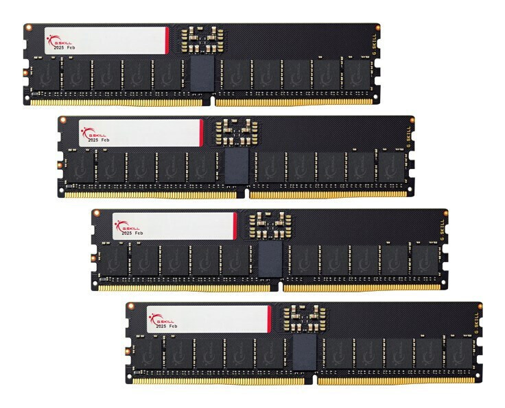 G.Skill T5 Neo DDR5 128GB RAM με 4x32GB Modules και Ταχύτητα 6400 για Server Κωδικός F5-6400R3239F32GQ4-T5N