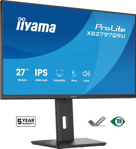 Iiyama XB2797QSU-B1 Monitor 27 QHD 2560x1440