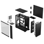 Fractal Design North Momentum Edition Gaming Midi Tower Κουτί Υπολογιστή με Πλαϊνό Παράθυρο Μαύρο