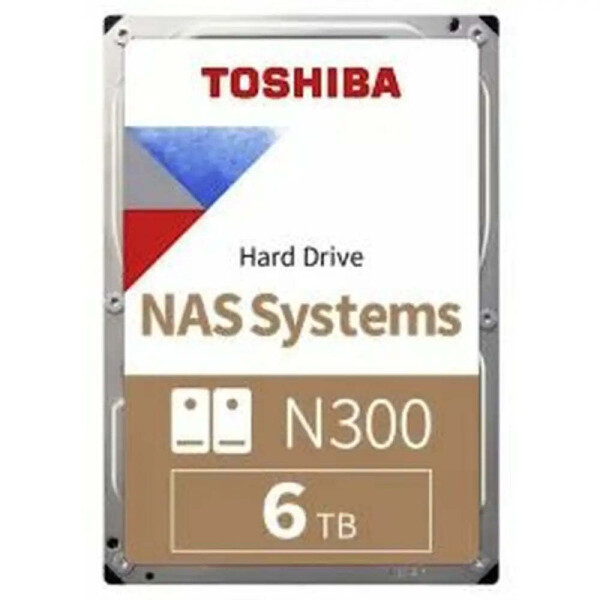 Toshiba N300 Bulk 6TB HDD Σκληρός Δίσκος 3.5 SATA III 7200rpm με 512MB Cache για NAS MN10ADA600S