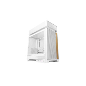Protech CL660 Gaming Midi Tower Κουτί Υπολογιστή με Πλαϊνό Παράθυρο και ARGB Φωτισμό Λευκό