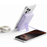 Xiaomi Magnetic Power Bank With Built-in Stand MagSafe 10000mAh 33W με Θύρα USB-C Μωβ