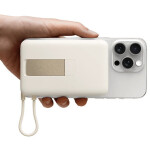 Xiaomi Magnetic Power Bank With Built-in Stand MagSafe 10000mAh 33W με Θύρα USB-C Λευκό