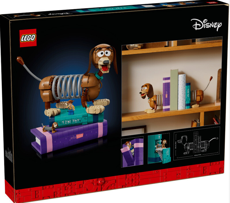 LEGO Disney Toy Story Slinky Dog Bookends για 18 Ετών 1311τμχ Κωδικός 43301