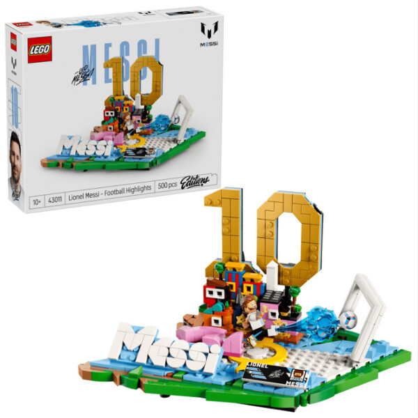 LEGO Editions Lionel Messi - Soccer Highlights για 10 Ετών 500τμχ Κωδικός 43011