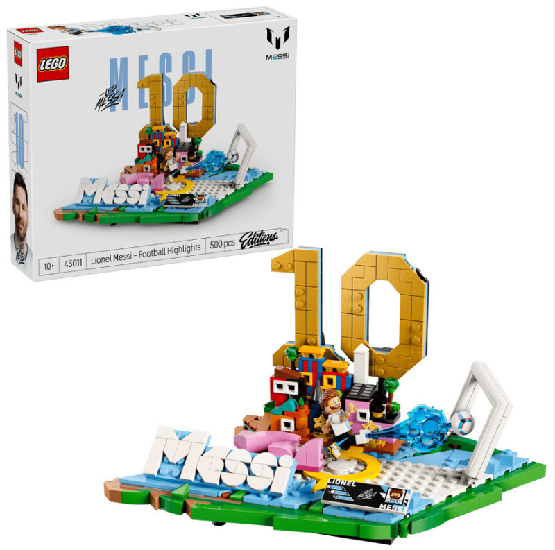 LEGO Editions Lionel Messi - Soccer Highlights για 10 Ετών 500τμχ Κωδικός 43011