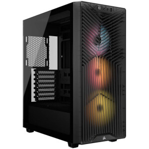 Corsair 3200D RS ARGB Gaming Midi Tower Κουτί Υπολογιστή Smoke