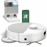 iRobot Roomba Plus 505 Combo Σκούπα Ρομπότ με Χαρτογράφηση Laser Λευκή