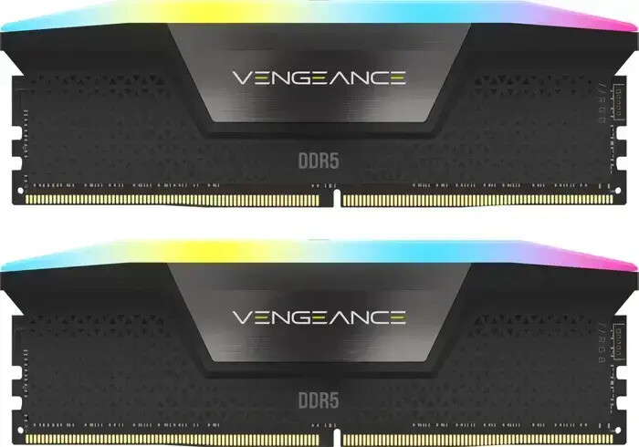 Corsair Vengeance RGB DDR5 16GB RAM με 2x8GB Modules και Ταχύτητα 5600 για Desktop Κωδικός CMH16GX5M2B5600Z40