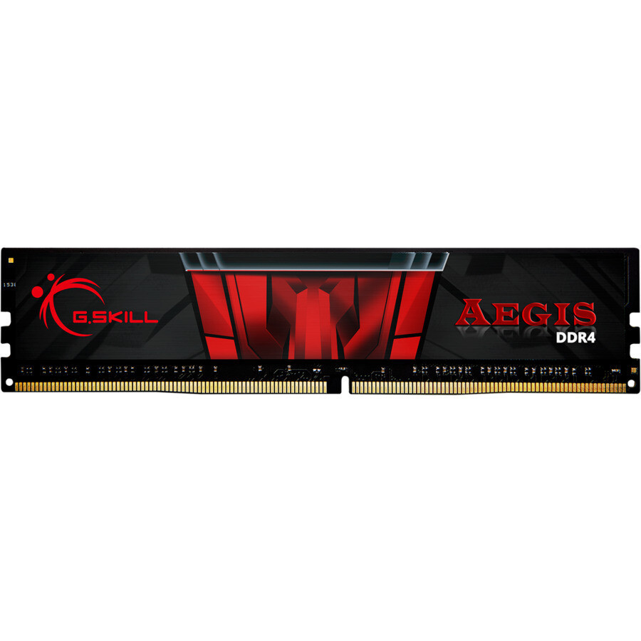 G.Skill Aegis DDR4 με Module 1x16GB και Ταχύτητα 3200 για Desktop Κωδικός F4-3200C20S-16GIS