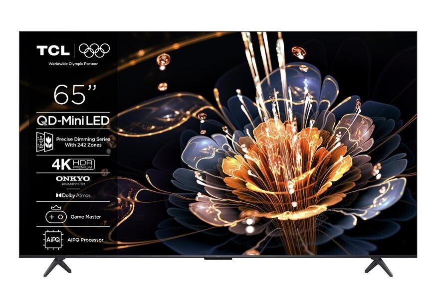 TCL Smart Τηλεόραση 65 4K UHD QD-Mini LED C69KS HDR 2025 65C69KS