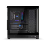 Endorfy Fishtank 6000 Flex Gaming Midi Tower Κουτί Υπολογιστή με Πλαϊνό Παράθυρο Μαύρο