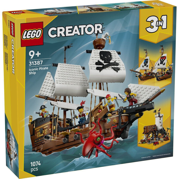LEGO Creator Pirate Ship για 9 Ετών 1074τμχ Κωδικός 31387