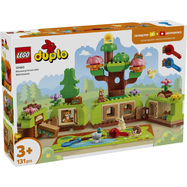LEGO Duplo Animals Animals για 3 Ετών 131τμχ Κωδικός 10480