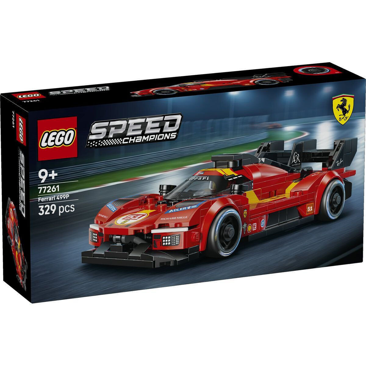 LEGO Speed Champions Ferrari για 9 Ετών 329τμχ Κωδικός 77261