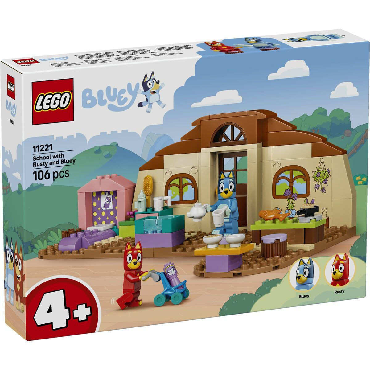 LEGO Τουβλάκια για 4 Ετών 106τμχ Κωδικός 11221