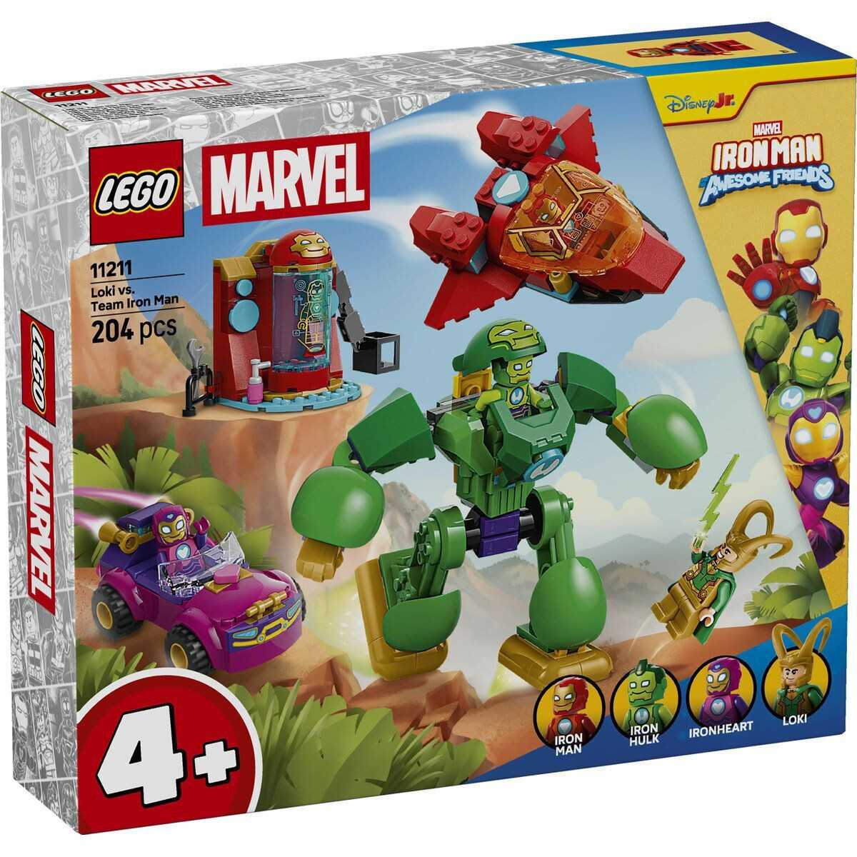 LEGO Marvel Iron Man 204τμχ Κωδικός 11211
