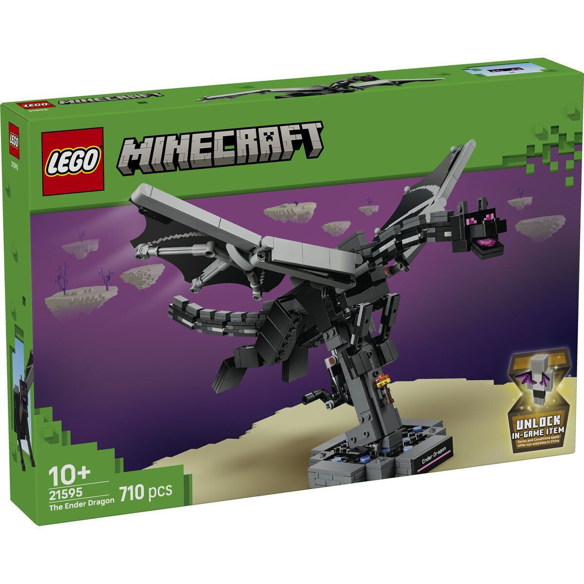 LEGO Minecraft Ender Dragon για 10 Ετών 710τμχ Κωδικός 21595