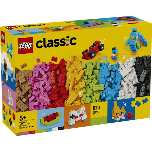 LEGO Classic Creative Colored Bricks για 5 Ετών 820τμχ Κωδικός 11045