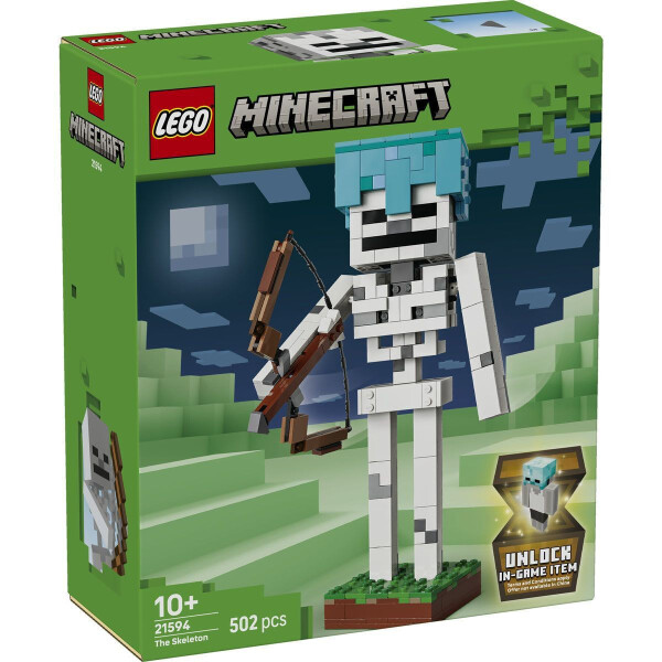 LEGO Minecraft The Skeleton για 10 Ετών 502τμχ Κωδικός 21594