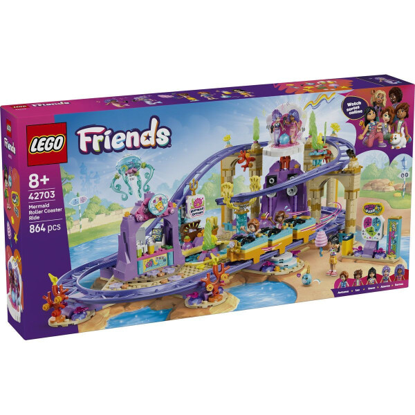 LEGO Friends Mermaid Roller Coaster Ride για 8 Ετών 864τμχ Κωδικός 42703