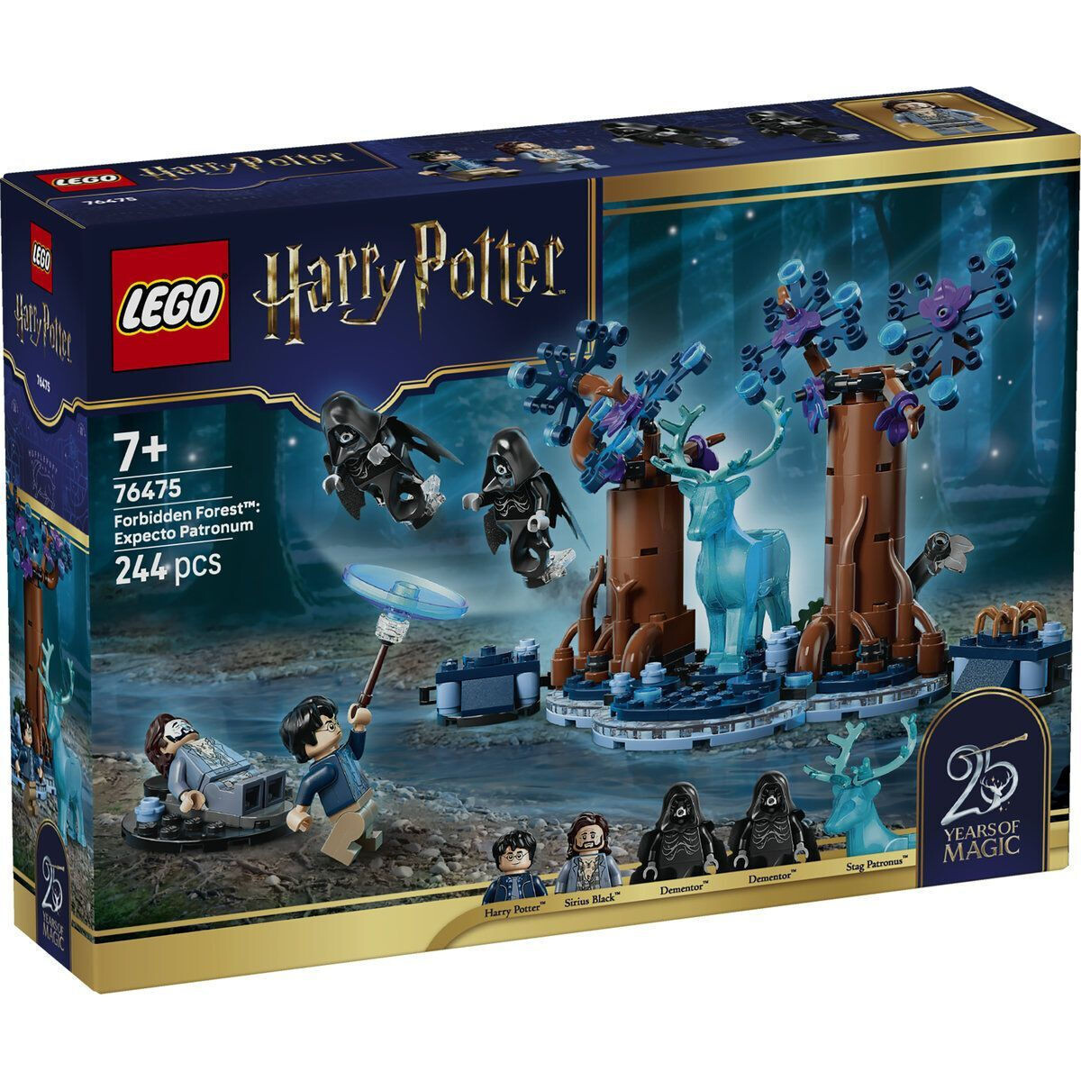 LEGO Harry Potter Forbidden Forest Expecto Patronum για 7 Ετών 244τμχ Κωδικός 76475