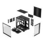 Fractal Design Pop 2 Gaming Midi Tower Κουτί Υπολογιστή με Πλαϊνό Παράθυρο και ARGB Φωτισμό Μαύρο