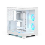Fractal Design Pop 2 Gaming Midi Tower Κουτί Υπολογιστή με Πλαϊνό Παράθυρο και RGB Φωτισμό Λευκό