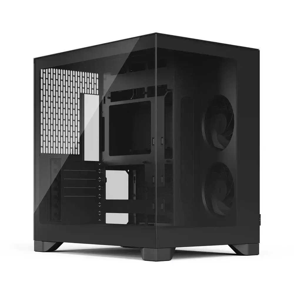 Fractal Design Pop 2 Vision Gaming Midi Tower Κουτί Υπολογιστή με Πλαϊνό Παράθυρο Μαύρο