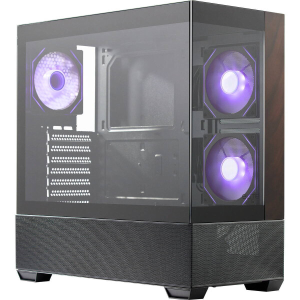 CoolerMaster Master Elite 690 Gaming Midi Tower Κουτί Υπολογιστή με Πλαϊνό Παράθυρο και ARGB Φωτισμό Μαύρο