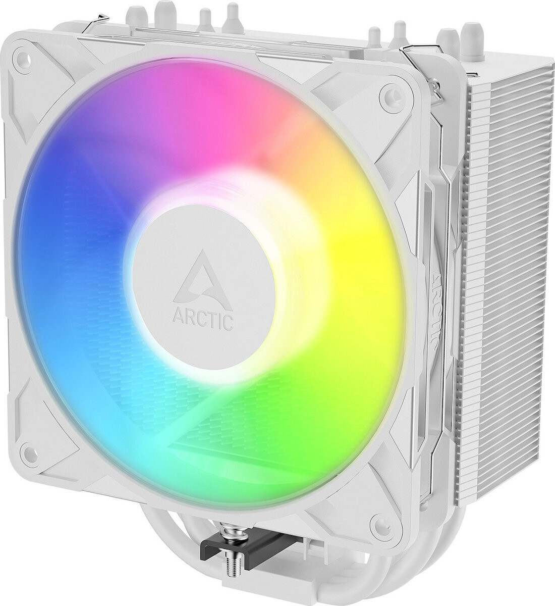 Arctic Freezer 36-S Ψύκτρα Επεξεργαστή Διπλού Ανεμιστήρα για Socket 1700/1851/AM4/AM5 με ARGB Φωτισμό Λευκή
