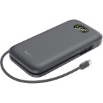 Belkin UltraCharge Pro Power Bank 27000mAh 240W με Θύρα USB-A και Θύρα USB-C Μαύρο