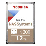 Toshiba N300 NAS 12TB HDD Σκληρός Δίσκος 3.5 SATA III 7200rpm με 512MB Cache HDWG51CUZSVA