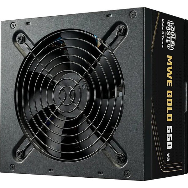 CoolerMaster G Gold 550 V3 rev. 3.0 550W Γκρι Τροφοδοτικό Υπολογιστή Full Wired 80 Plus Gold